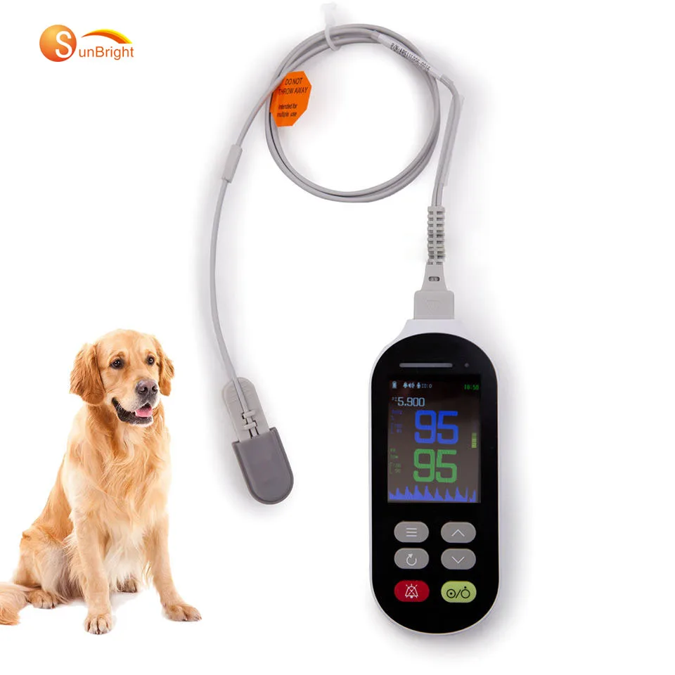 High Accurate hospital Use Blood CE blood Pulse handheld Oximeter for pet animal Blood Oxygen Monitors