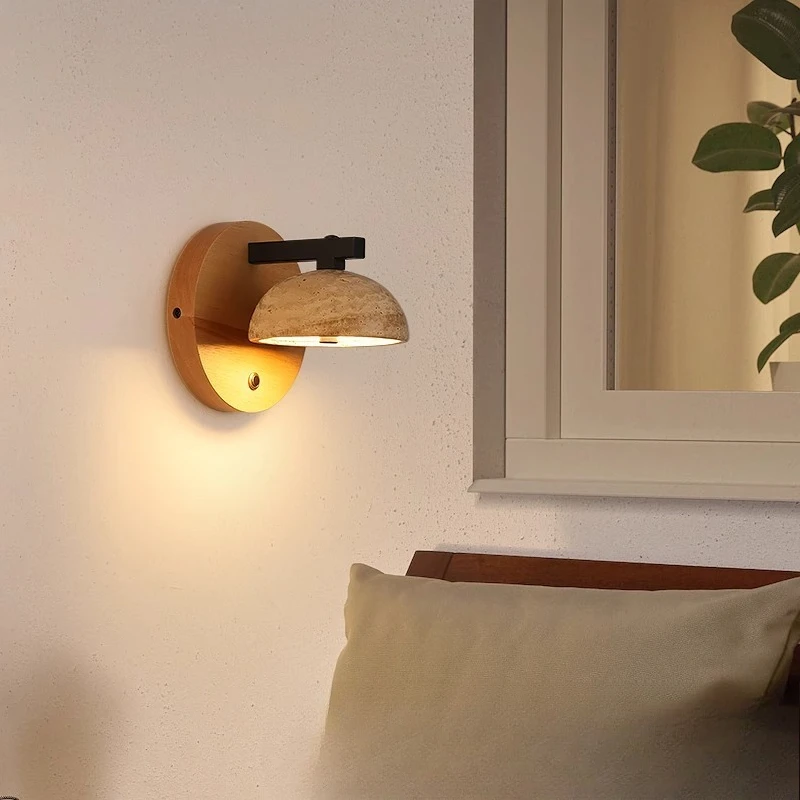 

Bedroom medieval light, living room retro homestay light dimmable led
