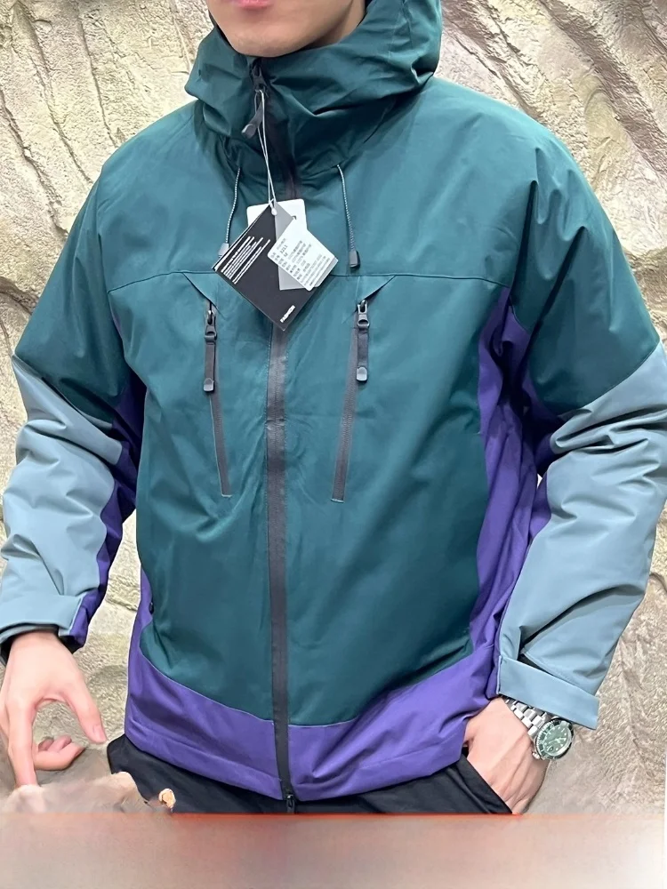 

Outdoor SV Series Thiened Cotton Jaet Мужская и женская полная клеевая водонепроницаемая ветрозащитная теплая зимняя модная подставка