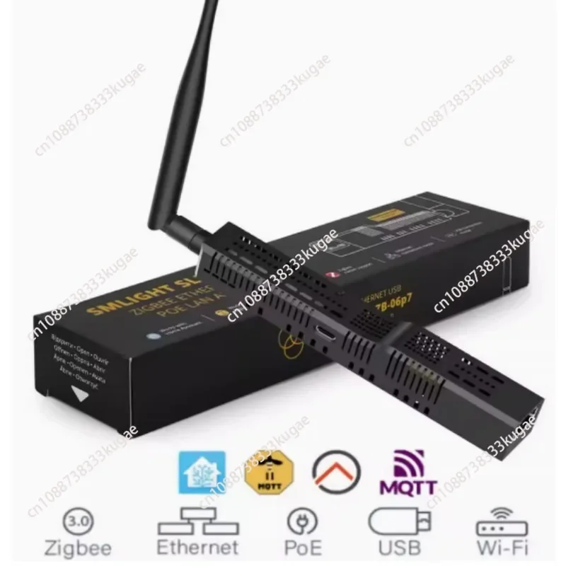 

SLZB-06 Zigbee 3.0 to Ethernet works with Zigbee2MQTT, Home Assistant, ZHA ,USB,WiFi gateway,coordinator with PoE