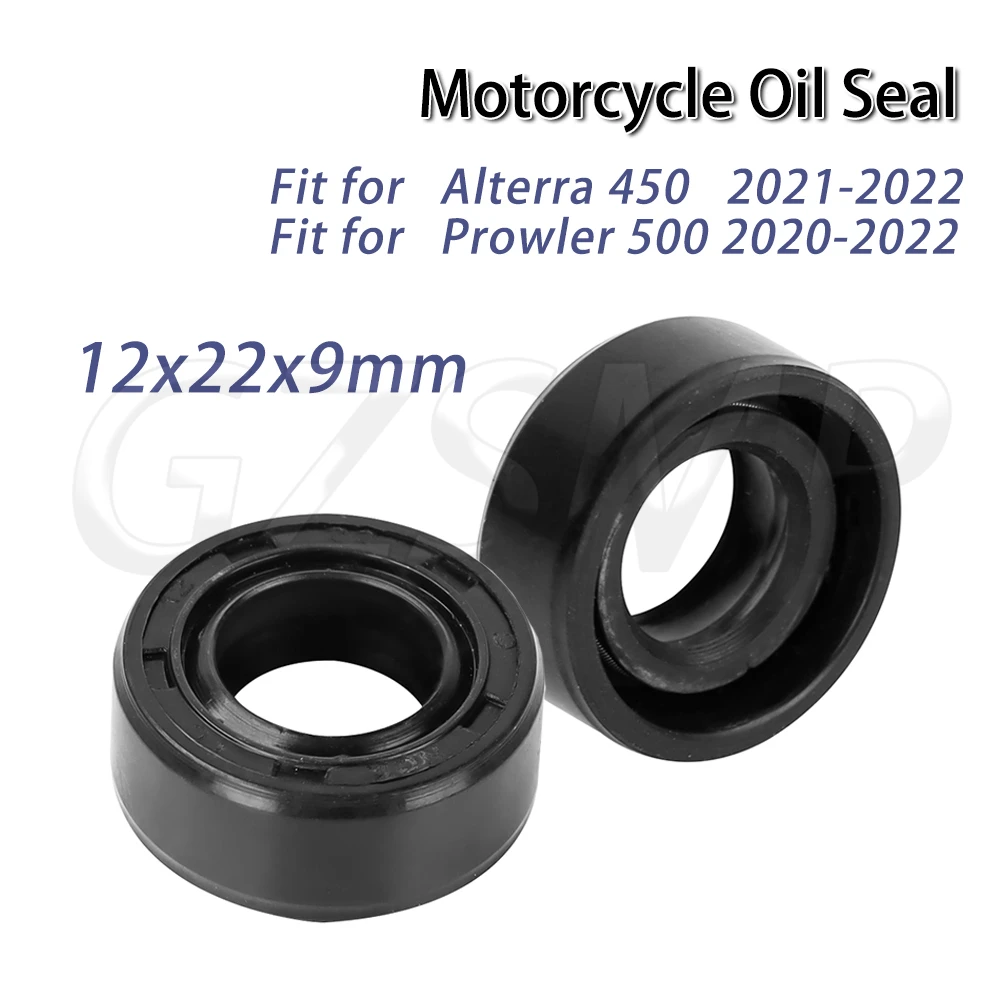 2/4/10pcs 12x22x9mm Oil Seal Fit For Arctic Cat Alterra 450 2021-2022 Prowler 500 2020 2021 2022