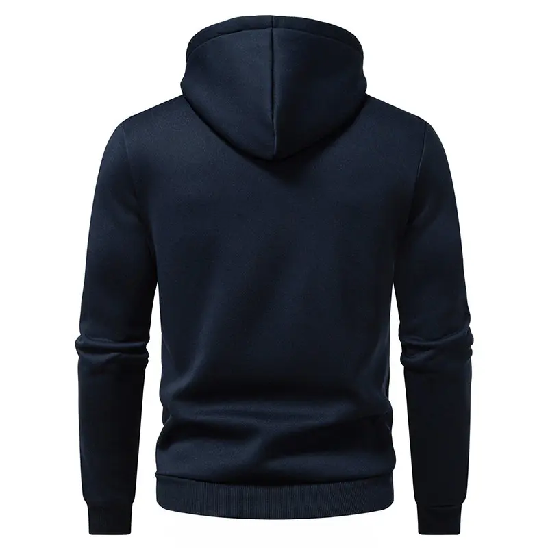 Men's Hooded Hoodies Solid Vintage Drawstring Casual Hoodie Autumn Winter Male Sports Streetwear Solid Pull On Sweatshirts Man