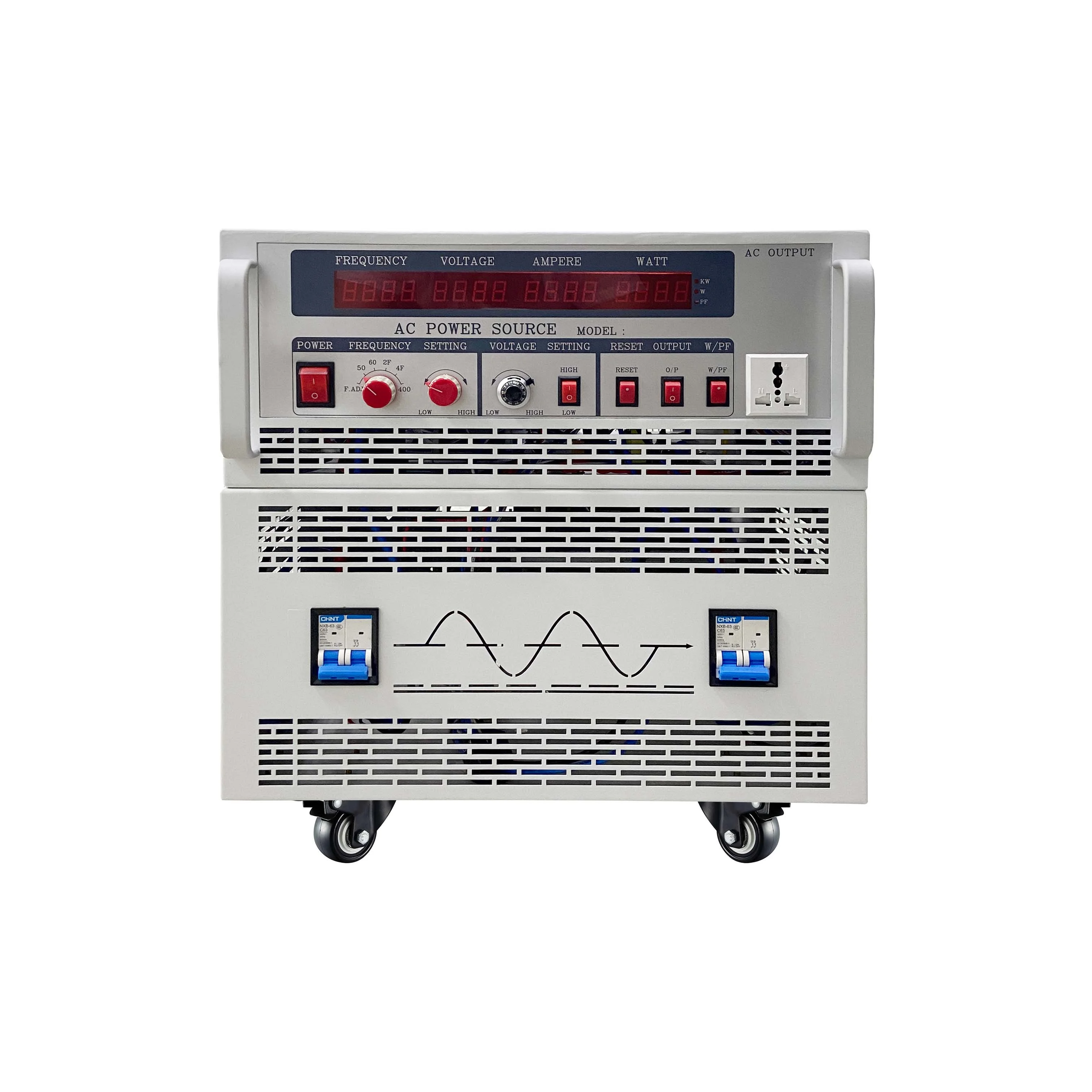 MYT 5kVA Single Phase 400Hz Frequency Converter Adjustable 40-50Hz To 400Hz 220/380V Input PA62005A