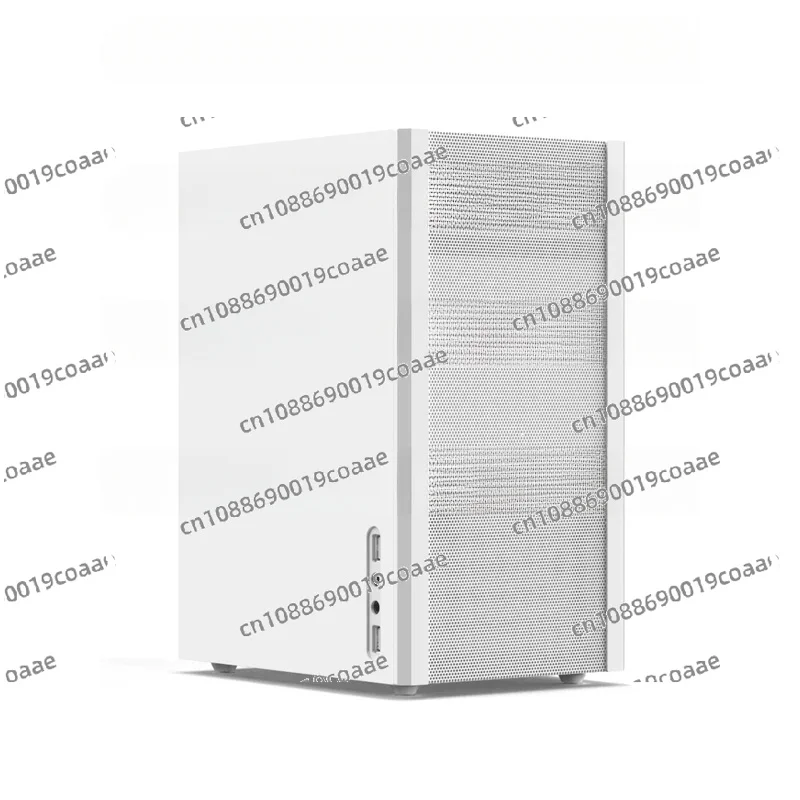 デスクトップ用アルミニウム合金シャーシ,タワースタイル,空冷ポータブルメッシュ,白いSFX,ストレートシャーシ,R2ライダー,新品,2024