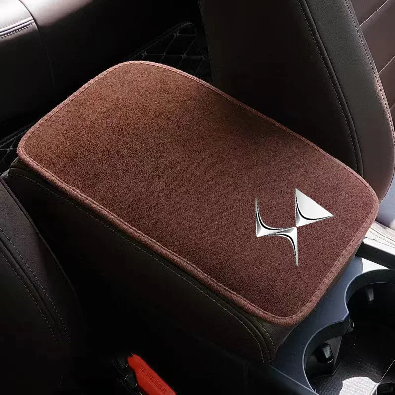 Suede Leather Armrest Mat Arm Rest Auto Armrests Protection Cushion For DS SPIRIT DS3 DS4 DS5 DS6 DS7 DS4S DS5S DS 5LS