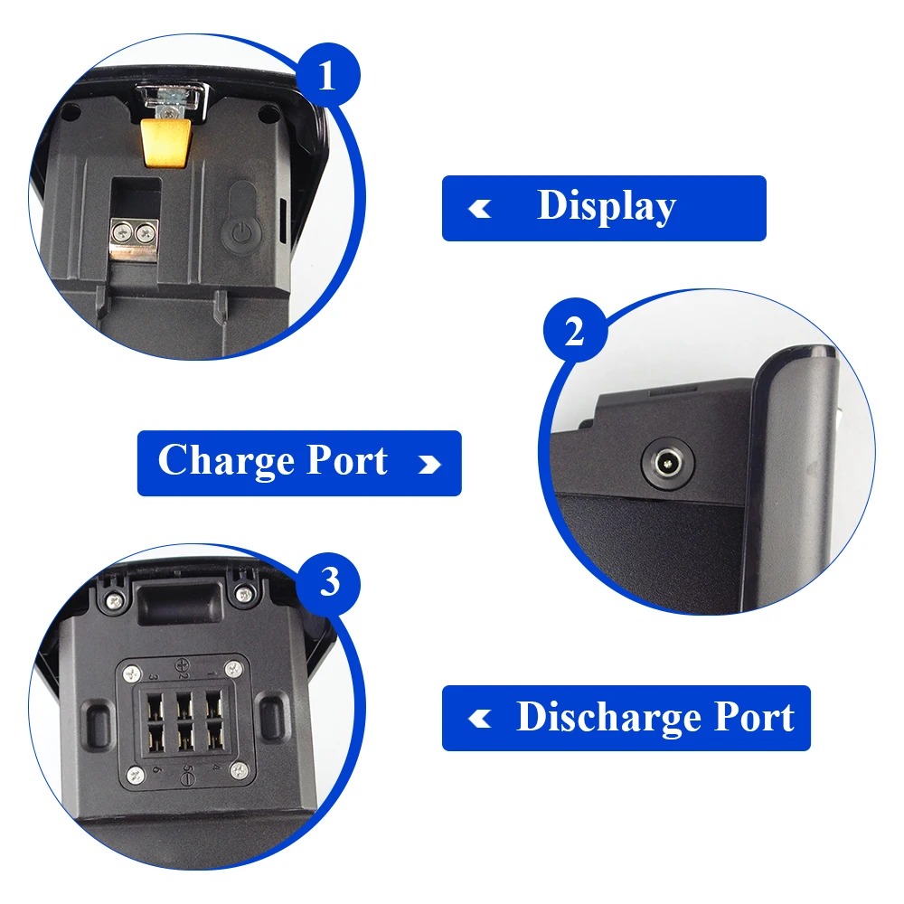 48V 20Ah 23.2Ah Burchda AZ20 B27 E-Bike Battery with 21700 Li-ion Battery for Kingbull Verve CEAYA CMACEWHEEL V20 Electric Bike