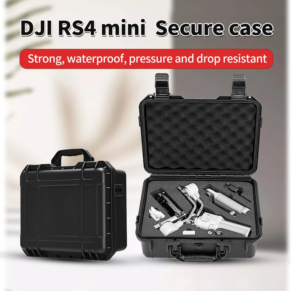 Suitable for DJI RS 4 Mini storage box, handheld gimbal stabilizer, and explosion-proof box safety accessories