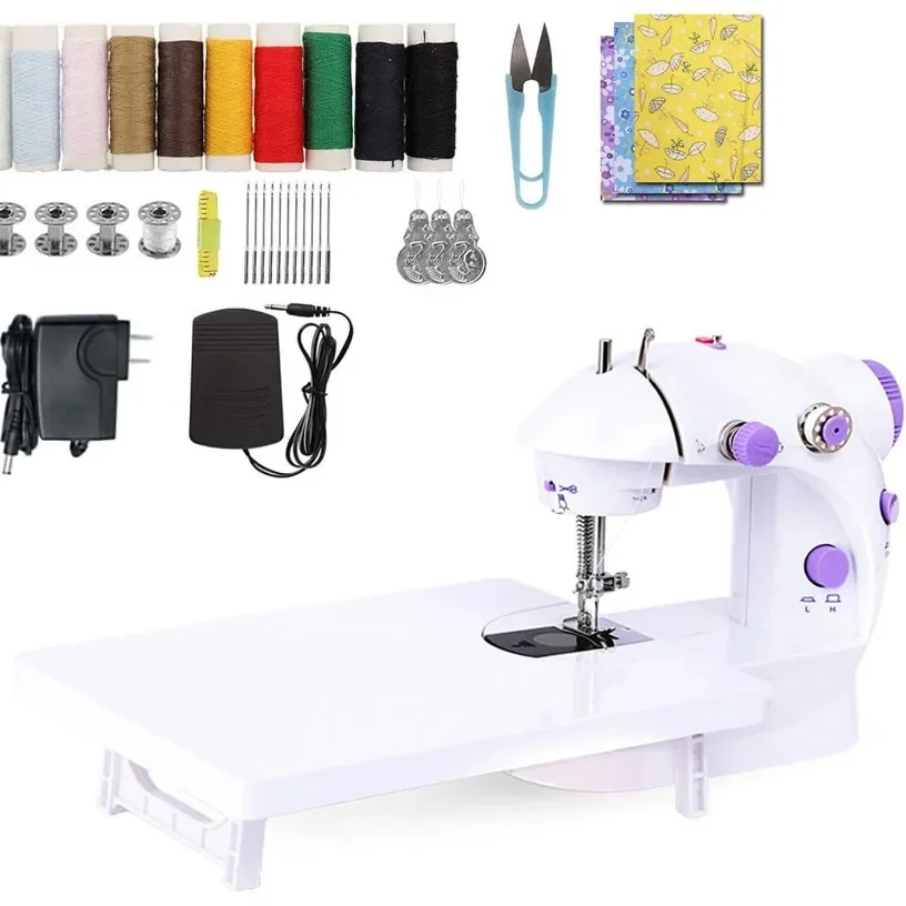 Mini Sewing Machine Expansion Table 202 Model Portable Garment Cutter Stitching Device Compact Size For Home Travel