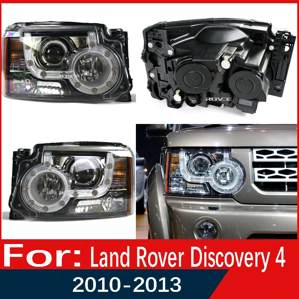 Автомобильная фара в сборе, светодиодная передняя фара для Land Rover Discovery 4 LR4 2010 2011 2012 2013 LR023535 LR023536