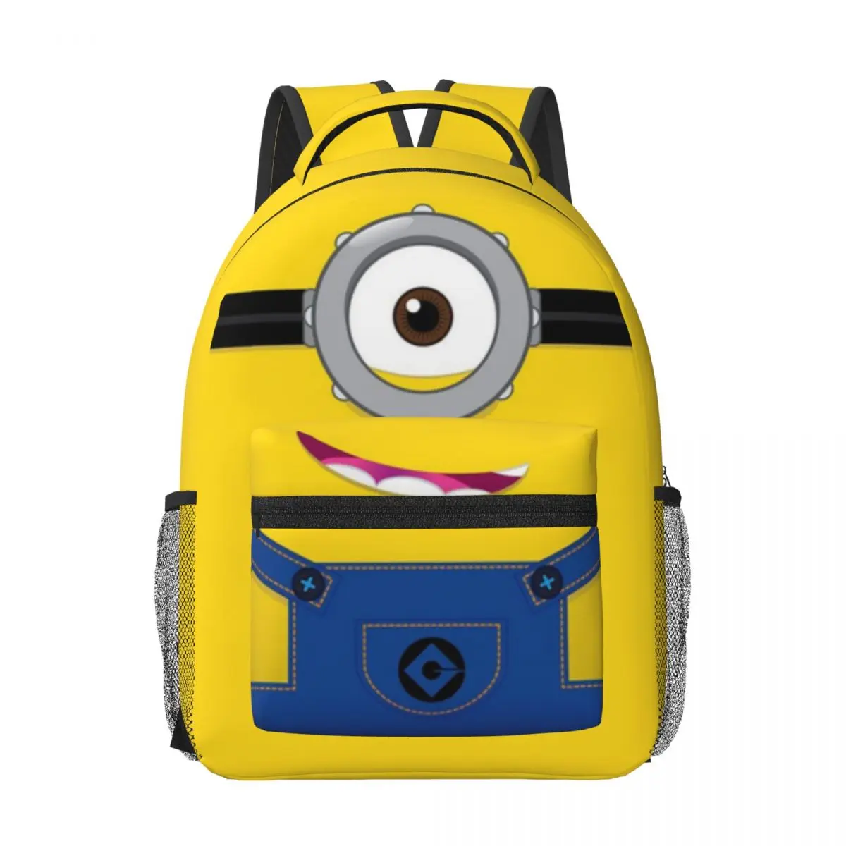 M-Minions para niñas y niños Mochila para estudiantes de gran capacidad Mochila ligera impermeable de 16,5 pulgadas