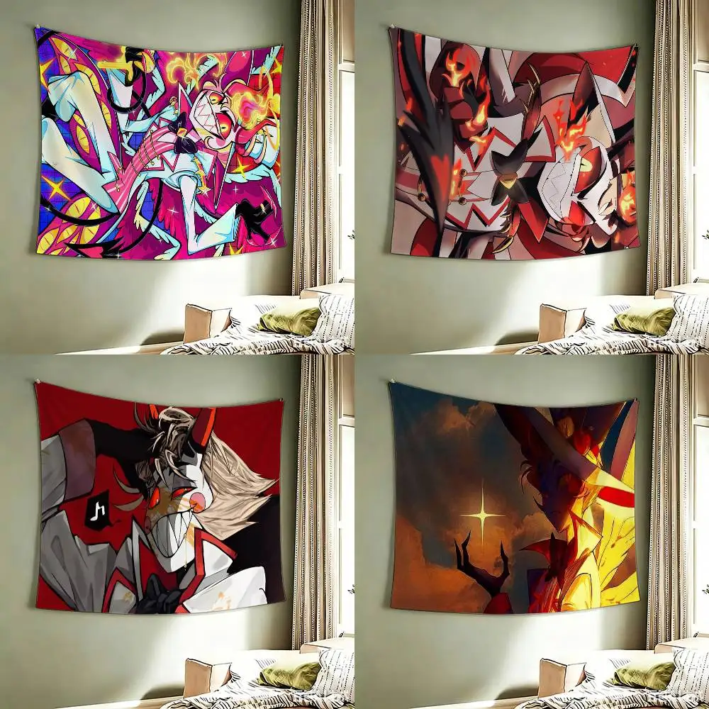 Hazbin H-Hotel Lucifer M-Magne  flag Best Price Decoration Outdoor Picnic Party Art Hanging