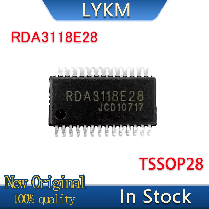 2-10/PCS New Original RDA3118E28 TSSOP28 Commonly used sound blocks chip In Stock