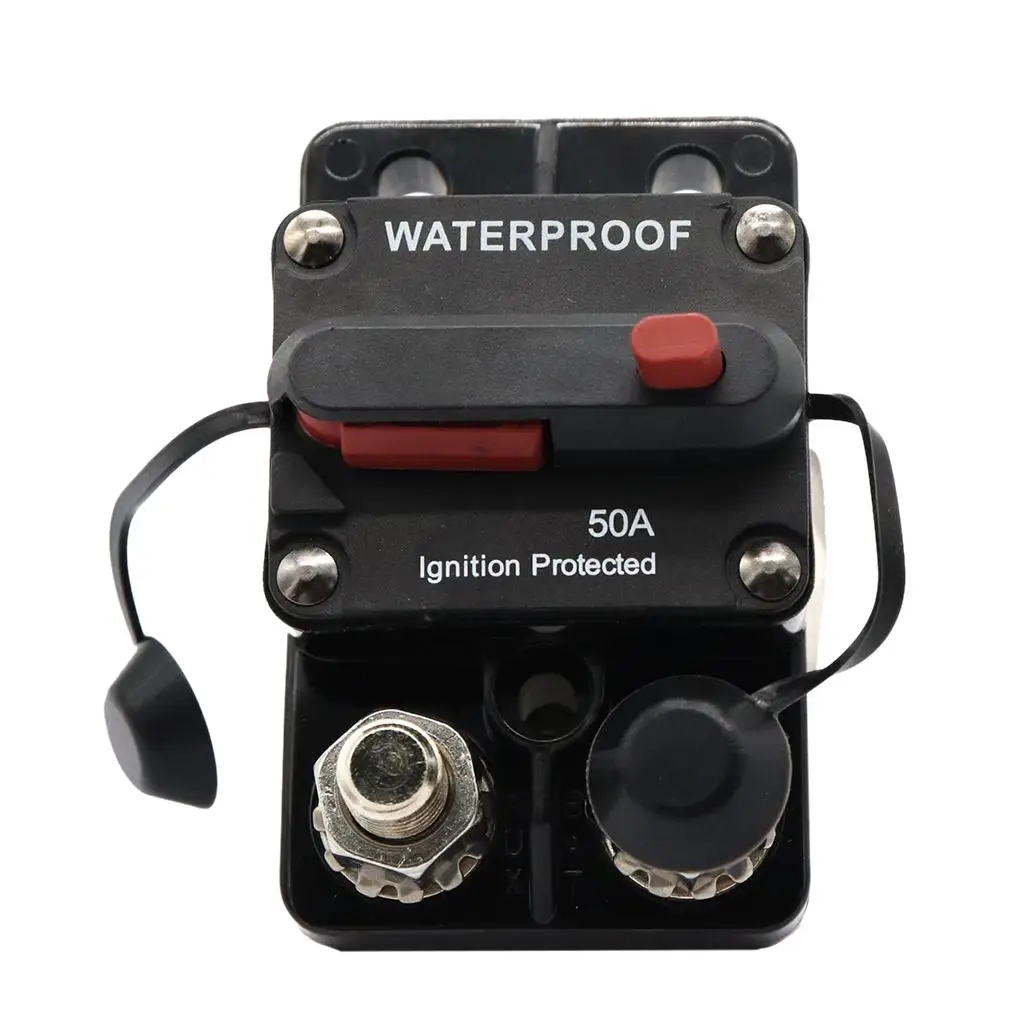 50 Boat Waterproof Switchable Electrical Manual Circuit Breaker