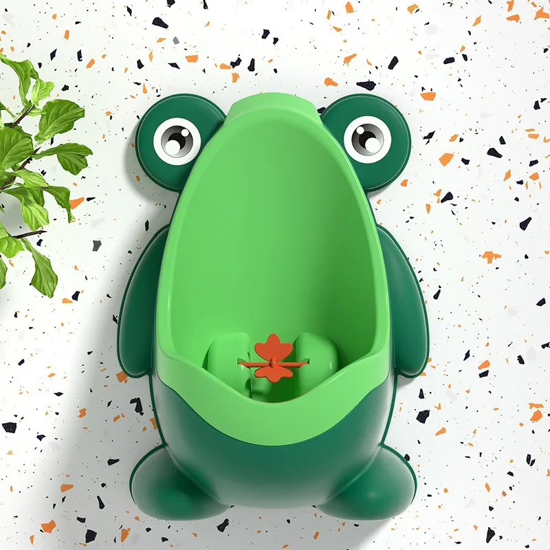 Baby Urinals Boy Urinal Boy Wall-hanging Frog Cartoon Child Urinals Pot Boy Standing Urinal Basin Travel Potties Toilet Training