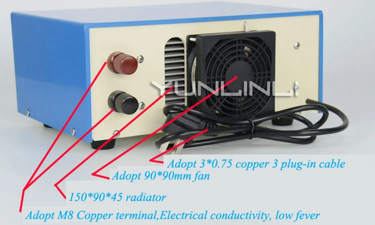 5A-100A آلة مقوم الطلاء الكهربائي مع فرشاة الموقت تصفيح الأكسدة الإلكتروليتية معالجة مياه الصرف الصحي تيار مستمر نبض إمدادات الطاقة