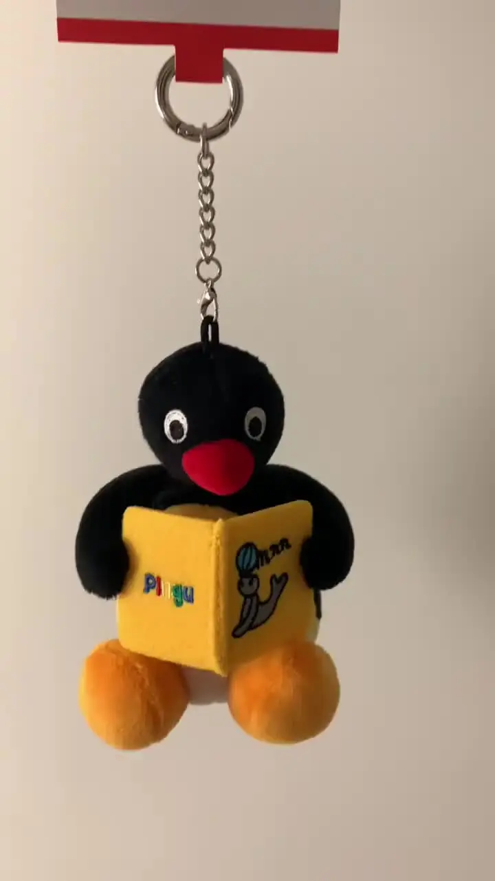 アイドル PENPEN PLUSH KEYRING PVC FIGURE KEYRING Officially Licensed Pingu Plush Toy Popup Event Same Style