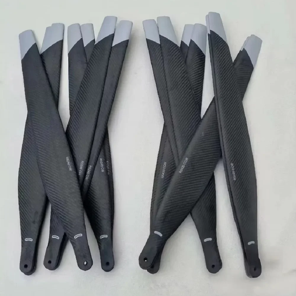 8 пар Agras T40/T50 аксессуары для сельскохозяйственных дронов CW CCW нижний/верхний пропеллер из углеродного волокна для деталей DJI БПЛА