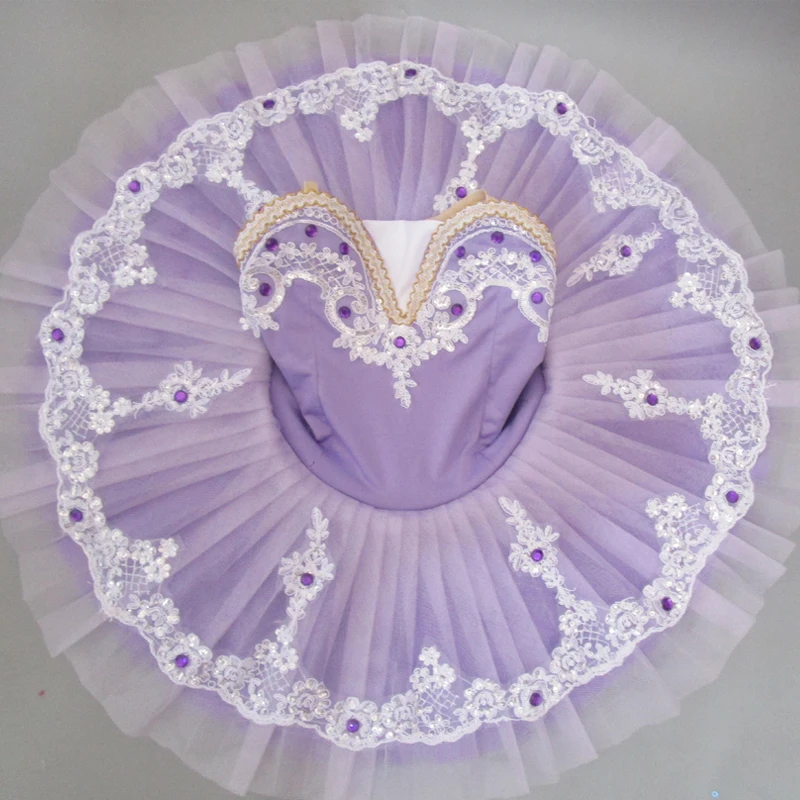 Vestito da balletto per ragazze gonna Tutu Costume colorato abbigliamento da spettacolo teatrale abbigliamento da ballo body da balletto per bambini tuta da ballo femminile