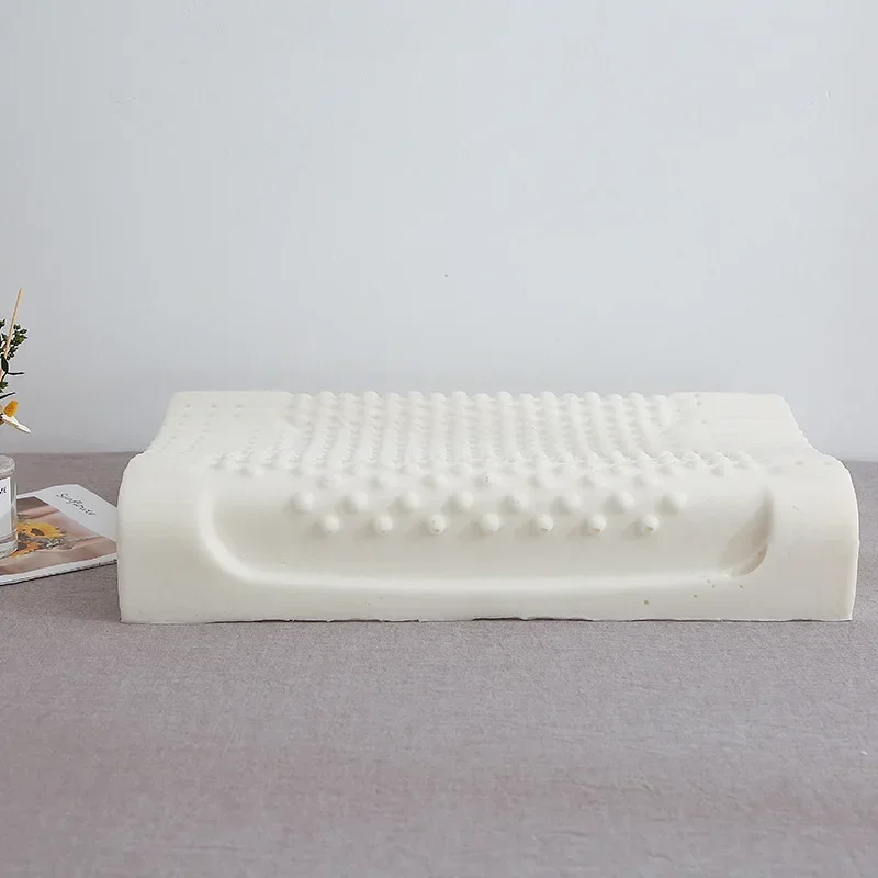 Natural latex pillow Cervical spine repair Memory Foam Pillow Comfortable Women Neck Head Care Health Orthopedic Pillow