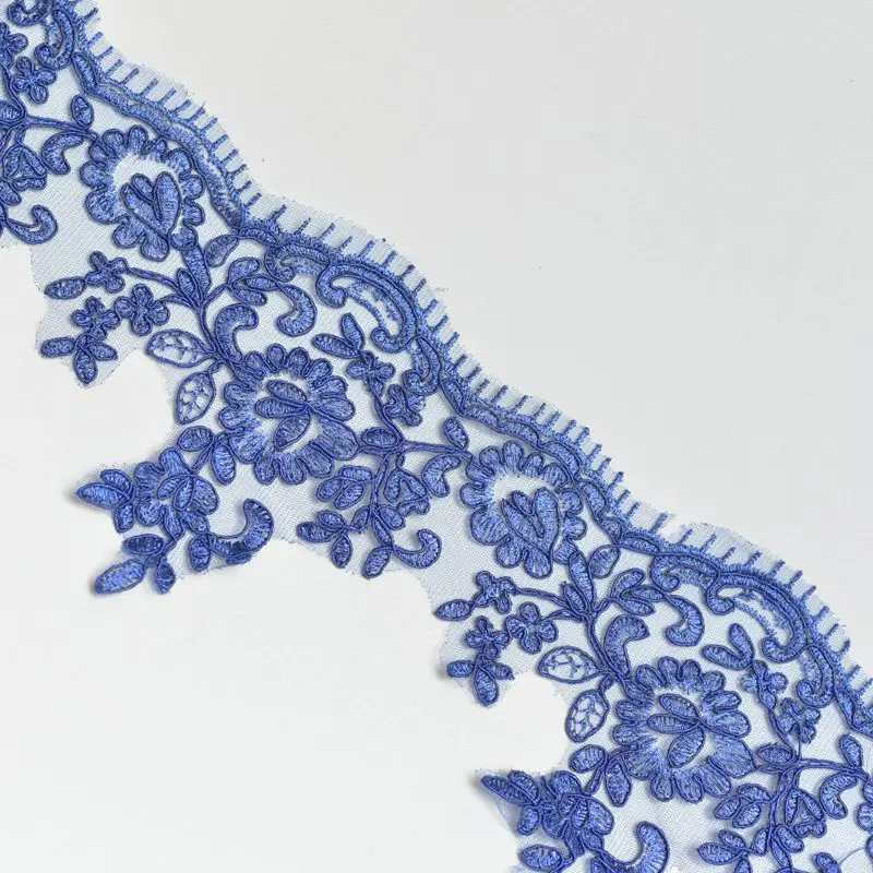 Wedding Dress Head Accessories Clothing Handmade DIY Materials Embroidery Curtain Decoration Lace Trim