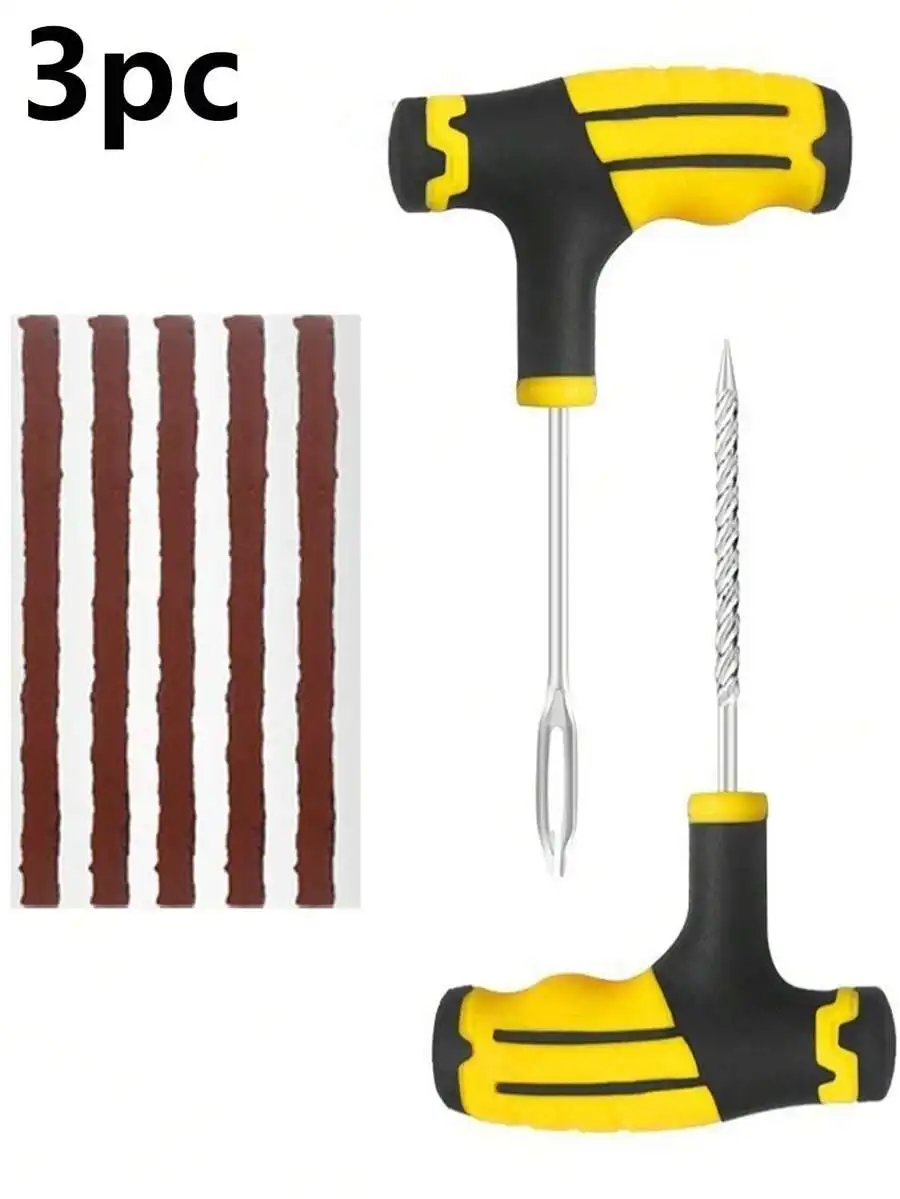 Tire Repair Kit For Cars, Motorcycles And Electric Vehicles - Tubeless Tire Special Patches For Quick And Easy Filling Of