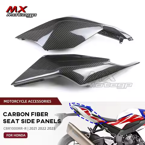 CBR1000RR-R 2023 Carbon Fiber Motorcycle Rear Tail Seat Side Panels Covers Fairings For HONDA CBR 1000RRR Fireblade SP 2021 2022