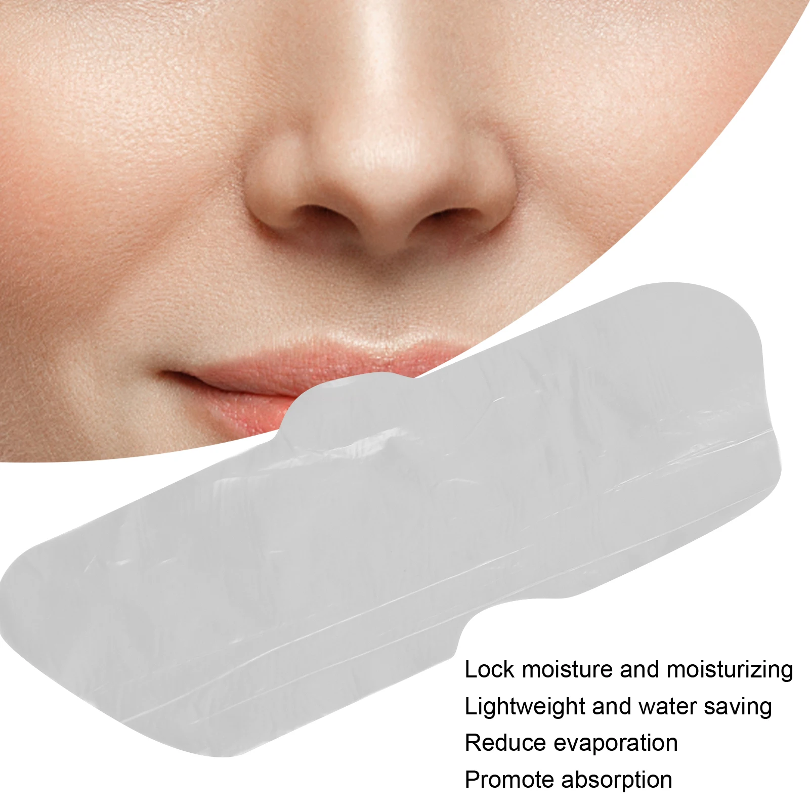 100 Stuks Wegwerp Neusstrips Ademend Huidverzorging Neusstrips Hydraterende Neusmasker Papier Schoonheidssalon Porie Strips Neusstrip