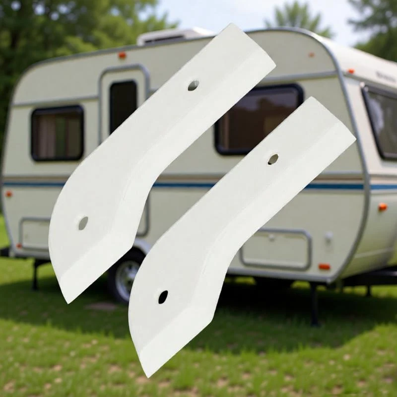 1 Pair RV Camper Decorative Strip Replacement For The Exterior Corners Of The Camper Van Caravan Decor Strips RV Parts