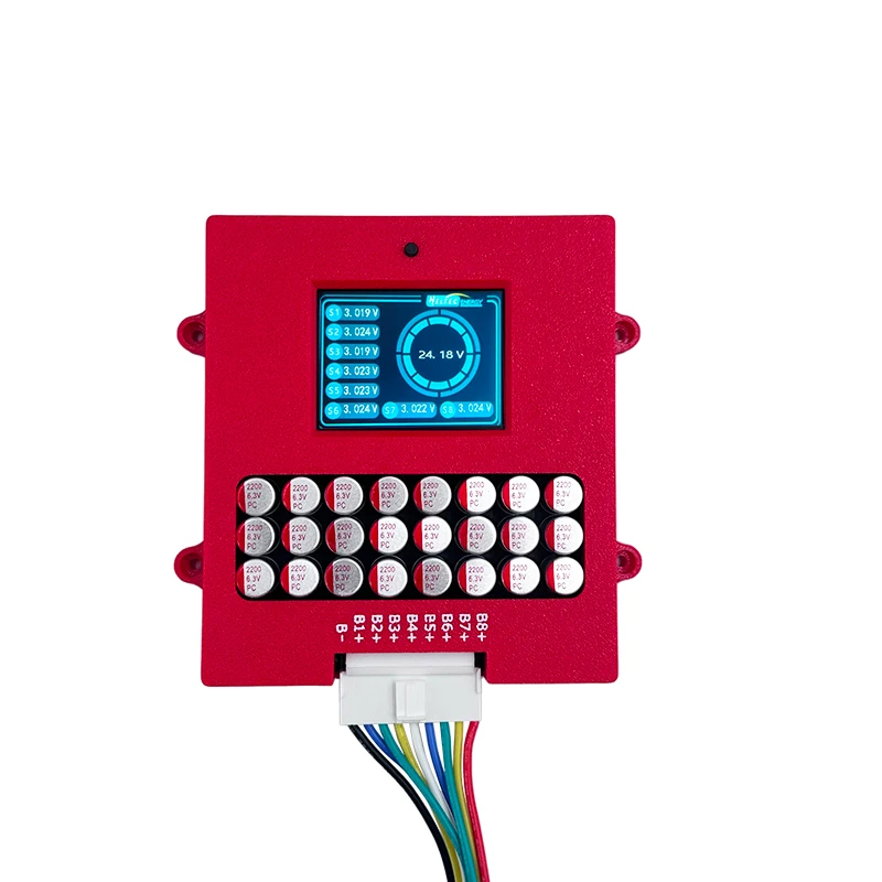 8S Active Balancer with Voltage Display Screen Suitable for ternary lithium iron lithium