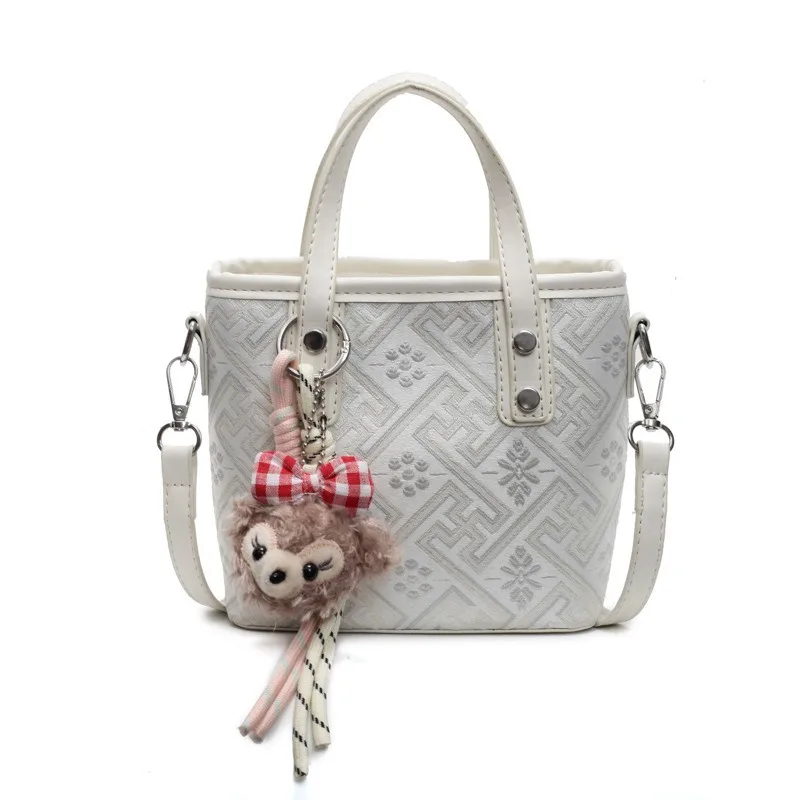 2025 Новые популярные маленькие сумки, женская мода, сумка через плечо на одно плечо, портативная сумка-ведро