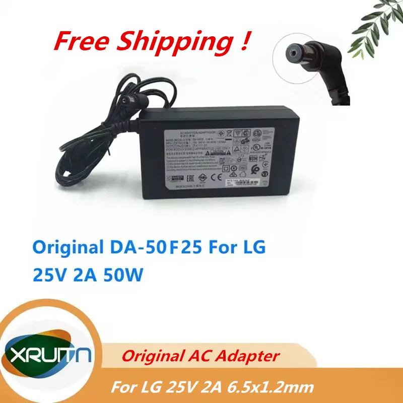 

Original 25V 2A 50W AC Adapter Power Charger for LG Wireless Sound Bar SP8YA SN6Y SP8YA SPD75A LAS750M LASC58R SNC5A DA-50F25