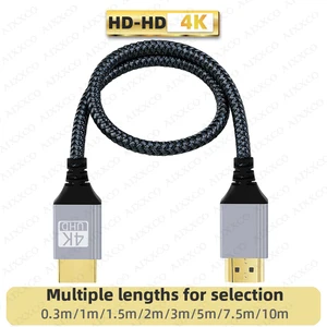 HDMI -Kabel kompatibel 2.0 4K 60 Hz Draht für Xiaomi Xbox PS5 PS4 Laptop 6 Hauptverkauf HDMI -Kabel 10 m - №3
