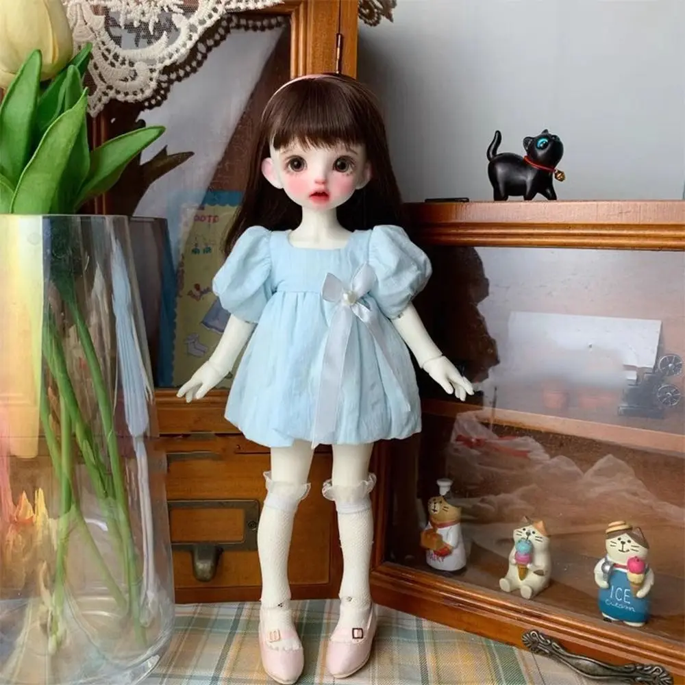 Handmake Elegant Casual Dresses Fashion Cute Dolls Princess Dress DIY Accessories Mini Cloud Puff Skirt for 1/6 BJD 30cm Dolls