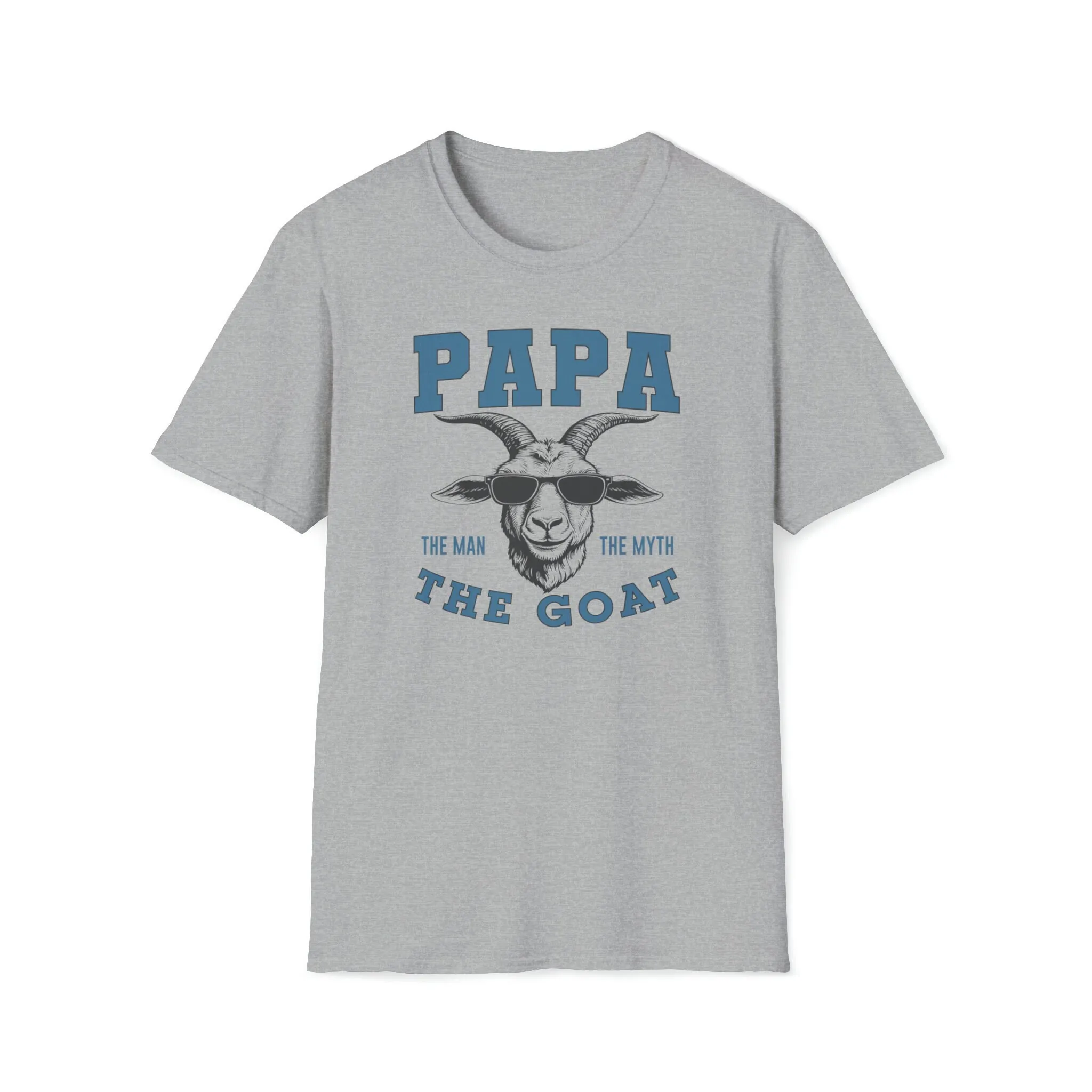 

Funny Papa T Shirt The Goat For Daddy Dad Birthday Fathers Day Present