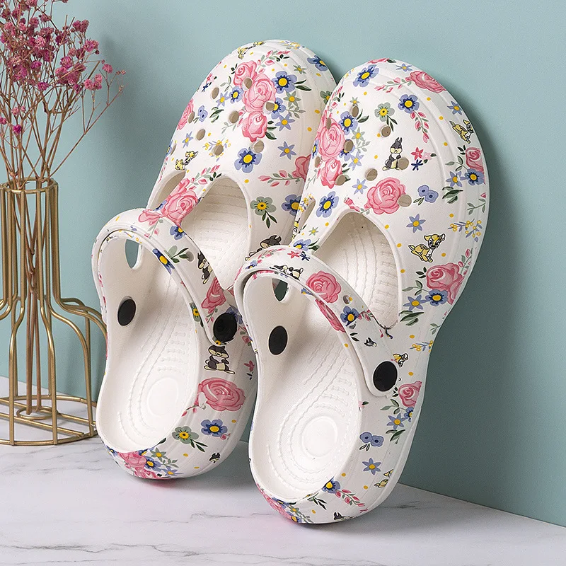 Women's Soft EVA Summer Beach & Outdoor Sandals Home Slides Dry Wedges Platform Beach Sandals with Thick Bottom for Garden Use