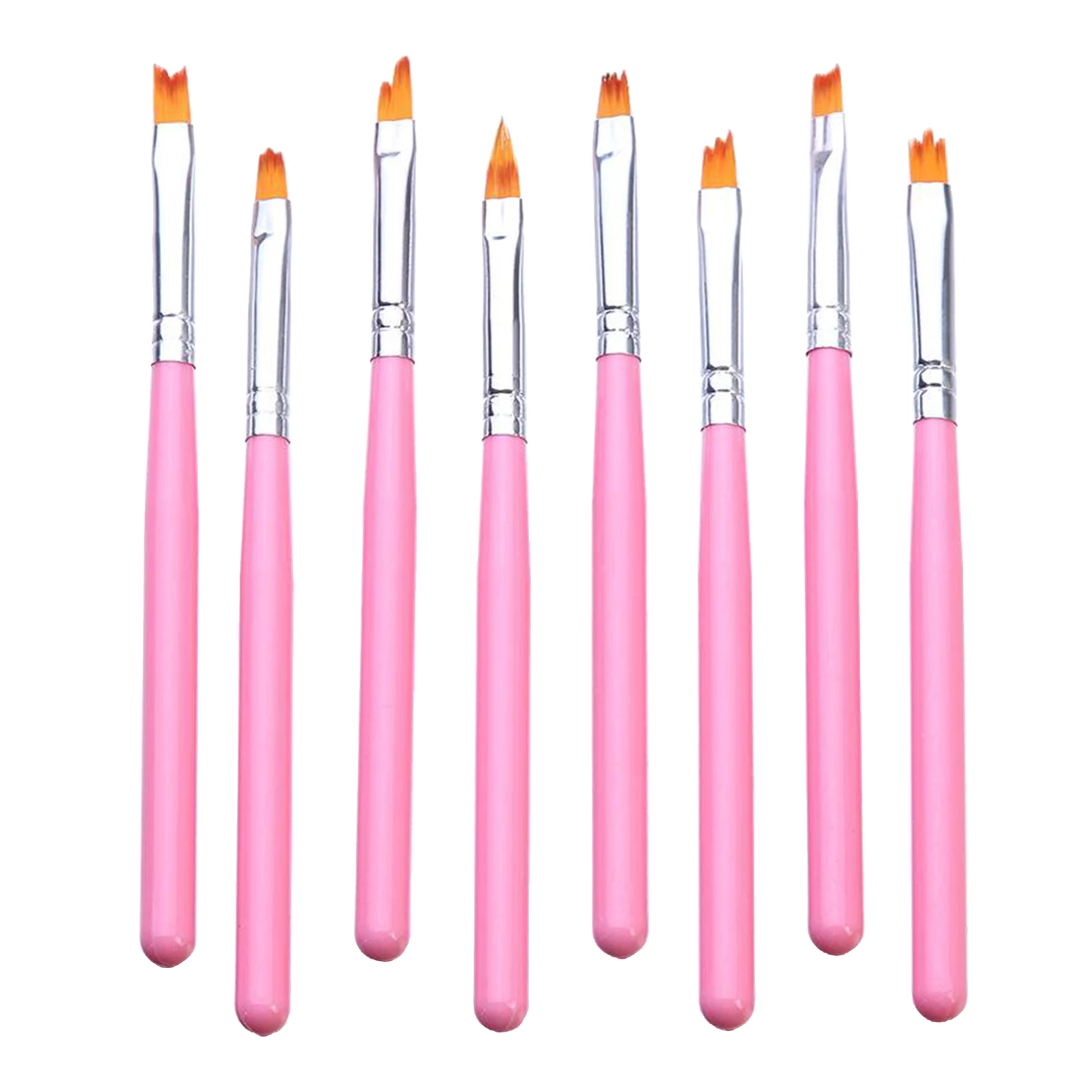 فرشاة تلميع مانيكير احترافية مكونة من 8 رسم على شكل زهرة يمكنك صنعها بنفسك، أداة بأشكال مختلفة للفتيات