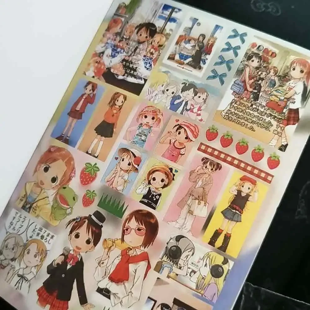50 Blatt Niedliche Vintage Showa Lebensmittel Tier Cartoon Mädchen 50 Blatt Nicht-Wiederholende Aufkleber Buch Scrapbooking Material Bastelzubehör – Detail 7
