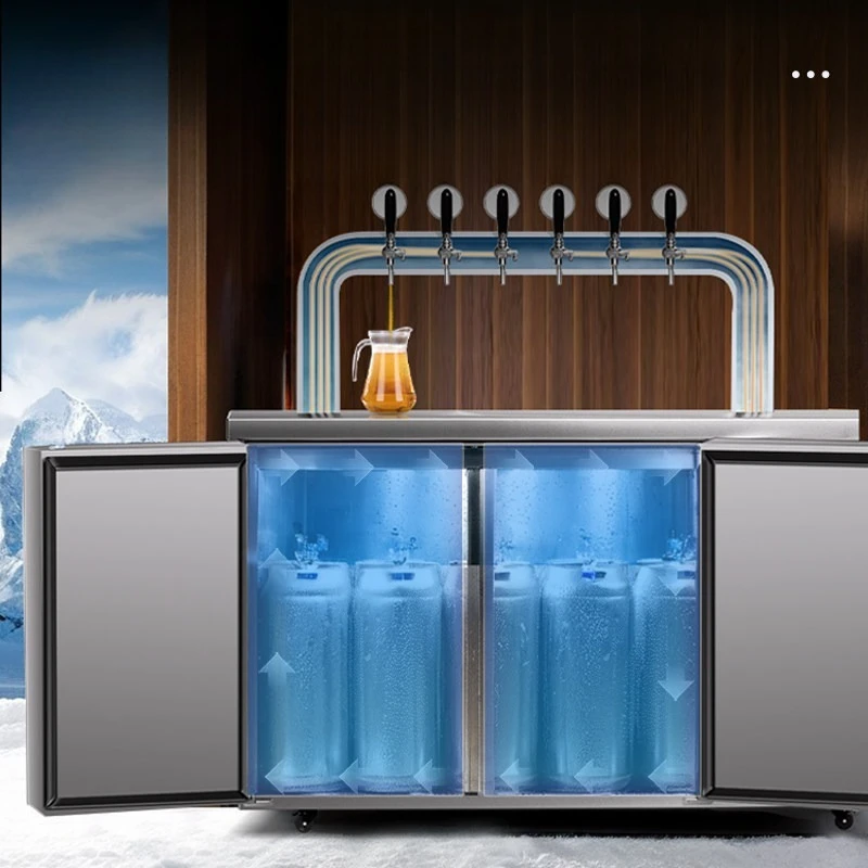 Factory Direct 2026 Fresh beer machine Commercial craft brewing Refrigeration and refrigeration Integrated beer machine Equipmen