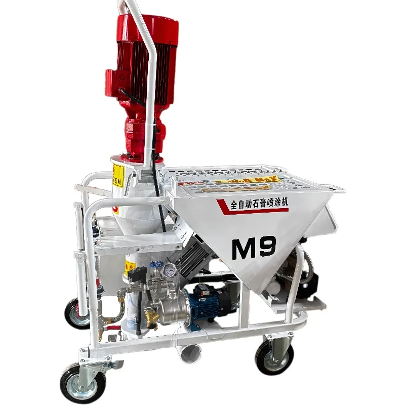 Large Multifunctional Spraying Equipment for Gypsum and Mortar, Factory Direct Supply view 6