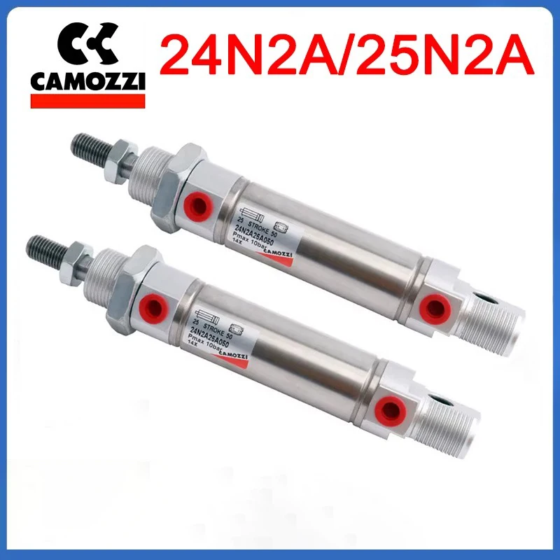 Camozzi MINI CYLINDER 24N2A25A025 24N2A25A050 24N2A25A075 24N2A25A100 24N2A25A125 24N2A25A150 24N2A25A175 24N2A25A200