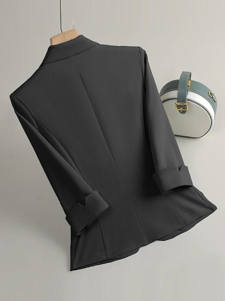 Blazer formali Giacche Cappotto per donna Abbigliamento da lavoro da ufficio Primavera Estate Intervista professionale Capispalla femminile Top Abbigliamento