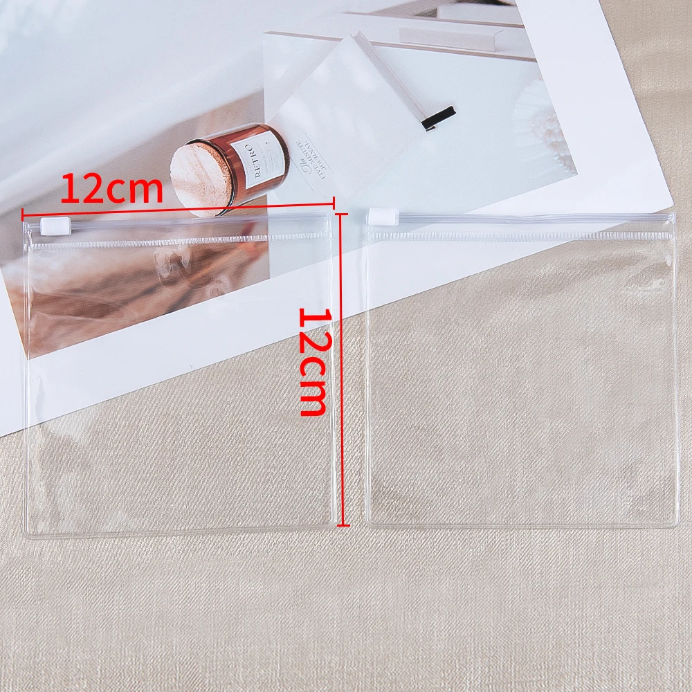 10 Stück verdickte Reißverschlusstasche, transparente Plastiktüte, Anti-Oxidation, Schmuckbeutel für DIY-Schmuckaufbewahrung, Ohrring, Armband, Verpackung