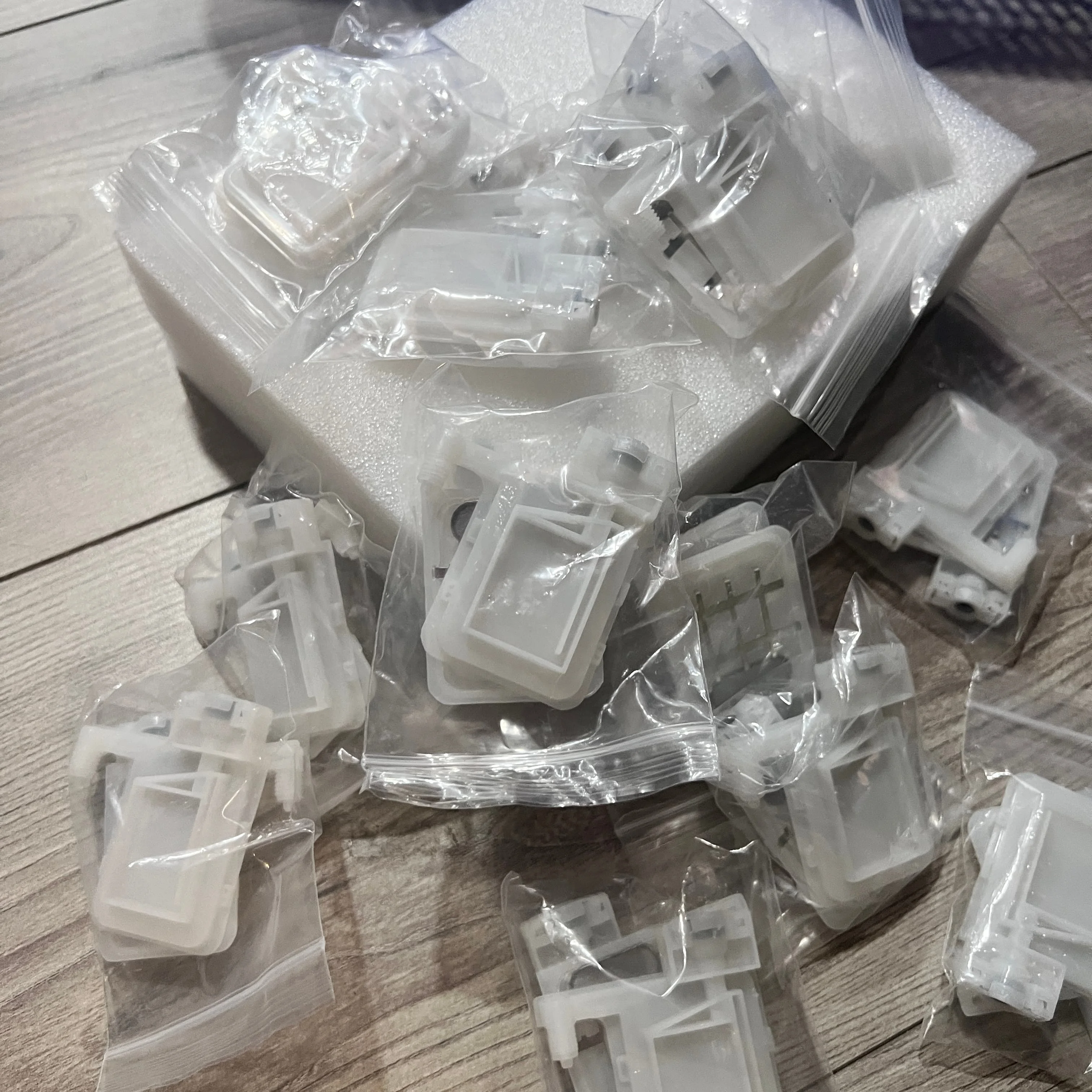 

10PCS DX5 Ink Damper Transparent Dumper For Epson DX5 XP600 4720 i3200 5113 Printhead Print head Eco Solvent Printer Plotter