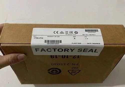 

Brand new Factory Sealed 1756-IF6I SER A 6 Point Isolated A/I Module 1756IF6I Fast delivery
