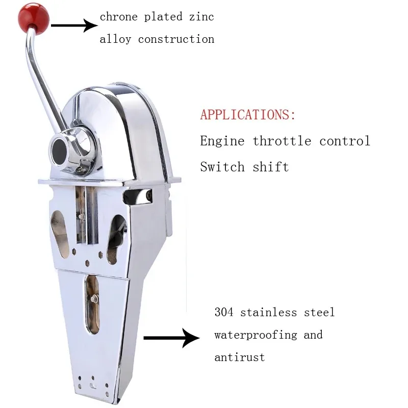YK9S Outboard Remote Single Lever  Yacht with  engine throttle gear controller American single handle American accelerator