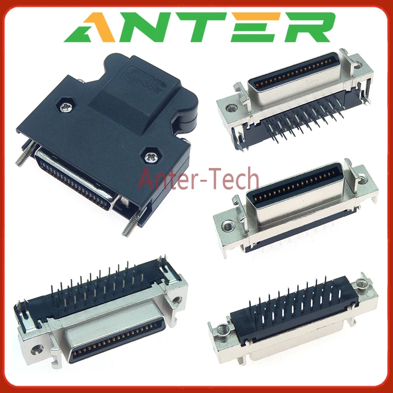 1 قطعة SCSI موصل HPCN فتحة نوع SM-14 20 26 36 50 دبوس ذكر التوصيل لباناسونيك ياسكاوا ميتسوبيشي MDR محرك معزز محرك IO Cont