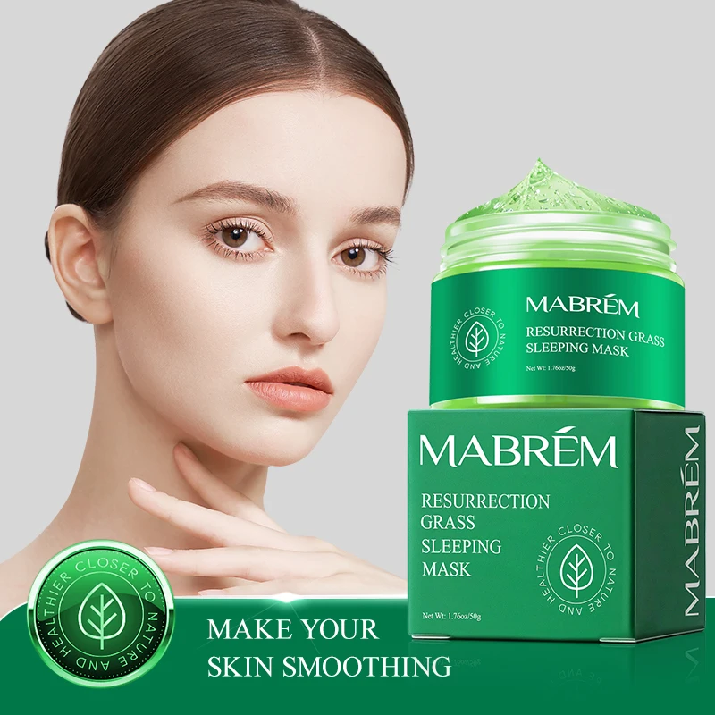 MABREM Anti Aging Sleeping Mask Moisturizing Hydrating Whitening Mask Cream Anti-Wrinkle Beauty Facial Skin Care Night Repair