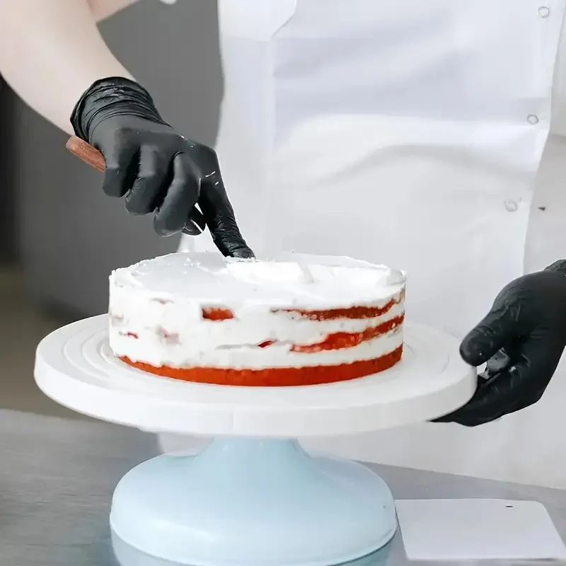 

Food Grade Nitrile Gloves 20 Pack, Safe for Handling Raw Meat & Baking, Non-Slip Grip, Comfortable Fit, S M L XL Sizes