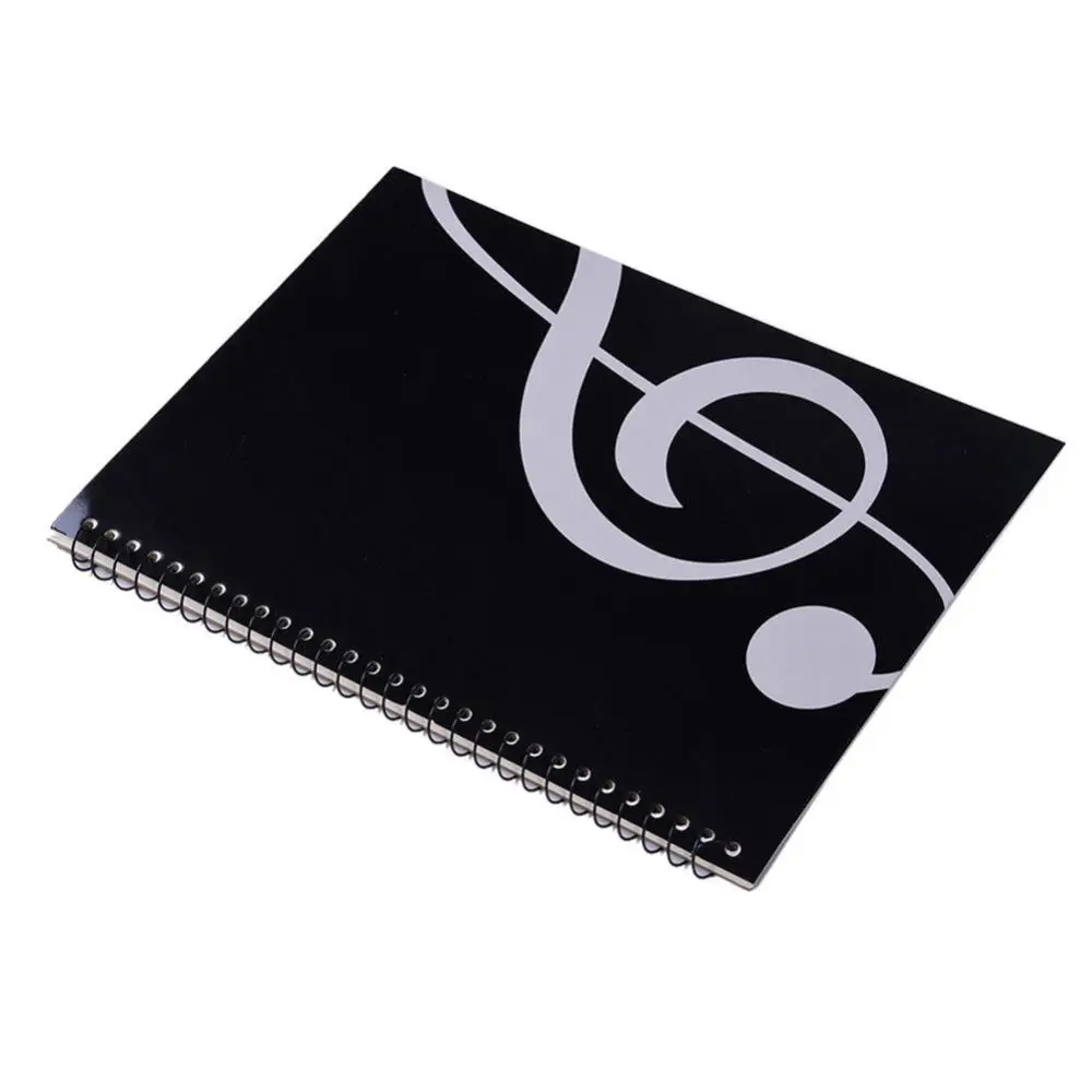 50 Pages Music Sheet Spiral Notebook Stave Staff Manuscript Paper Exercise Book