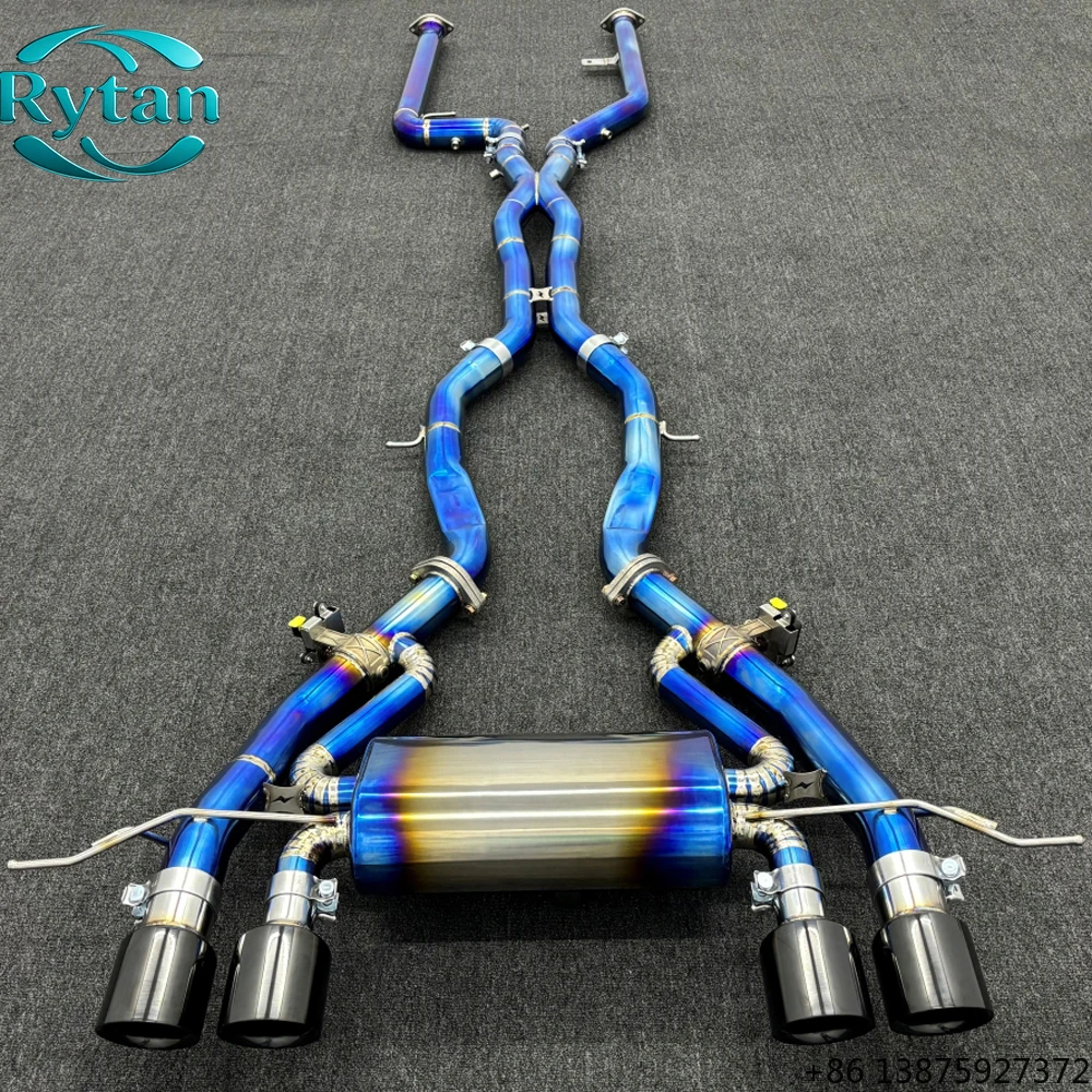

Выхлопная система Rytan Valvetronic с титановым клапаном, Catback, для M3/M4/G80/G82 S58